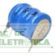 Bateria 3,6v 60mH NiCd c/terminal (tambor)