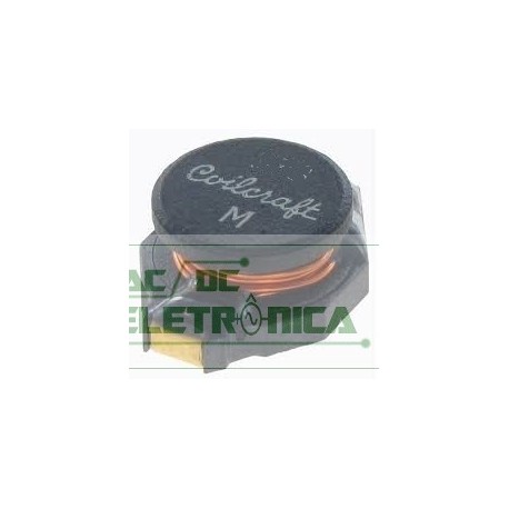 Bobina indutora fixa 1mH 300mHa 3R SMD - DO3316P-105MLB