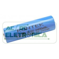 Bateria 3,6v AA 2400mAh lithium ER14505 - 14,5x50,5mm