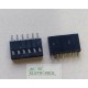 Conector MC1 header femea 1x6 vias