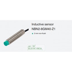 Sensor indutivo tubular 2mm 2 fios conector - NBN2-8GM40-Z1 PEPPERL+FUCHS