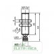 Sensor indutivo tubular 4mm 3 fios - NBB4-12GM30-E2-V3 PEPPERL+FUCHS