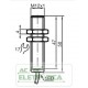 Sensor indutivo tubular 2mm 3 fios - NBB2-12GM50-E2 PEPPERL+FUCHS