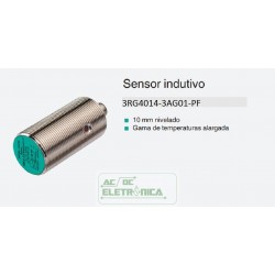 Sensor indutivo tubular 10mm 3 pinos - 3RG4014-3AG01-PF PEPPERL+FUCHS