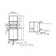 Sensor de proximidade capacitivo tubular 10mm 2 fios + terra - CJ10-30GM-WO PEPPERL+FUCHS