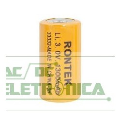 Bateria Lithiun 3v 1300mah - CR123A