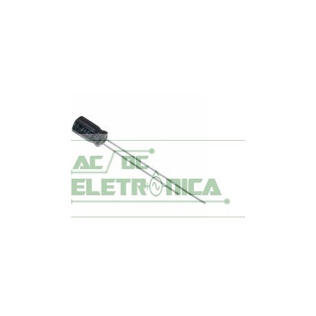 Capacitor eletrolitico 3,3uf x 25v 105º 5,7X4MM