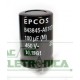 Capacitor eletrolitico 100uf x 450v 85º - snap 35x23mm