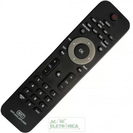 Controle TV LCD Philips C01178