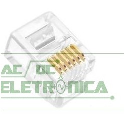 Conector RJ12 6x6 modular