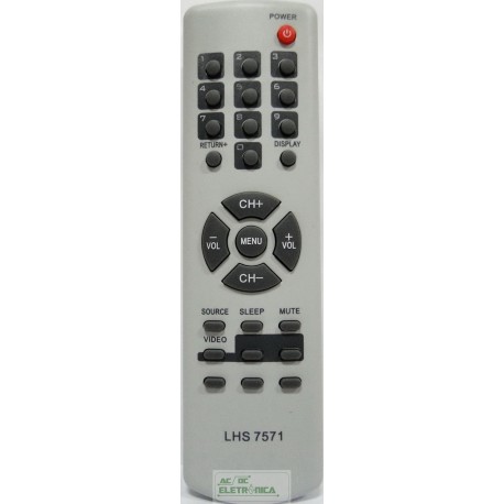 Controle TV Gradiente GTS2960 - LHS7571