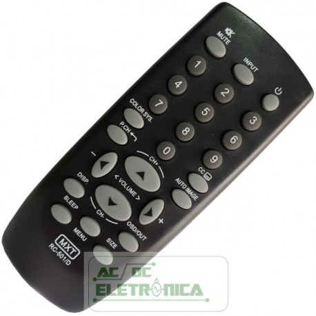 Controle TV LCD CCE RC-501 - C01225