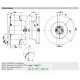 Ventilador centrifugo 310mm 24v- R1G310-AA13-52 - ebmpapst