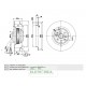 Ventilador centrífugo 175mm 230vac - R2E175-AC77-05 - ebmpapst