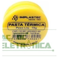 Pasta térmica 15gr Implastec