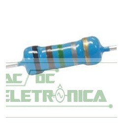 Resistor 0R15 1w 5% - Marrom verde prata dourado