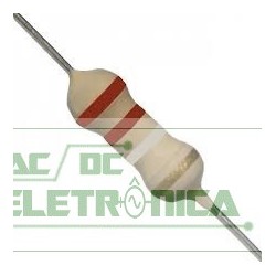 Resistor 0R22 1/4w 5% - Vermelho vermelho prata dourado