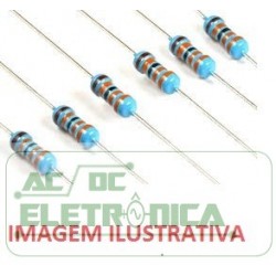 Resistor 0R56 1W 5% - Verde azul prata dourado