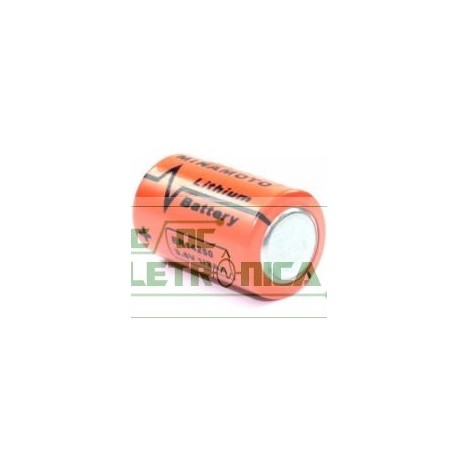 Bateria 3,6v 1/2AA 1200mAh lithium ER14250 - 14x25mm