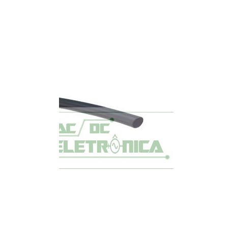 Tubo termo retratil 1mm preto 1mm/0,65mm