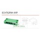 Conector 03 vias passo 7.62mm PCI 90º ECH762RM c/ flange - DINKLE