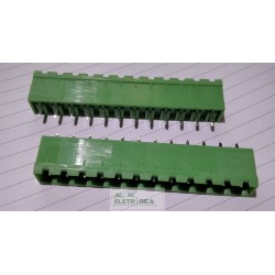 Conector STLZ950 12 vias 180º 5.08mm PCI