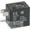 Bobina selenoide 24vcc 6VA 10MM Z610A Sirai