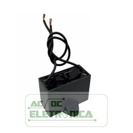 Capacitor de partida 2,5uF x 250Vac 50/60hz 5% quadrado