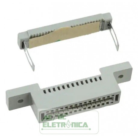 Conector 26 vias 2x13 Edge card IDC passo 2.54mm - 3462 3M