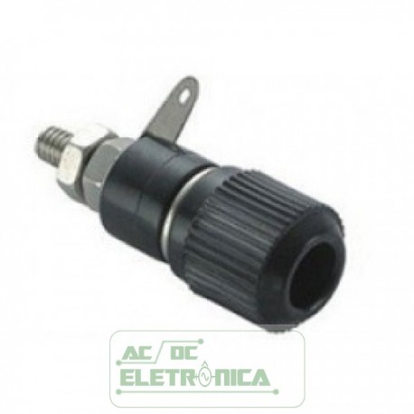 Borne 4MM Preto CN1035PT - importado