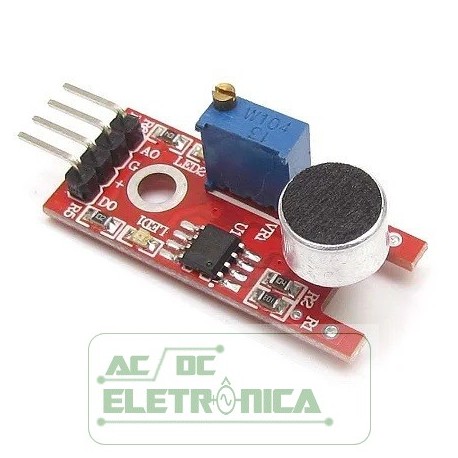 Módulo sensor de som KY-038 para Arduino