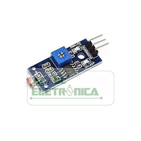 Módulo sensor de luz LDR para Arduino
