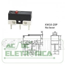 Chave micro switch KW10B-ZOP 2A