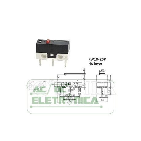Chave micro switch KW10B-ZOP 2A
