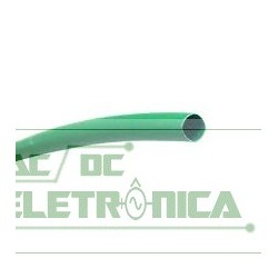 Tubo termo retratil 1mm verde 1mm/0,65mm