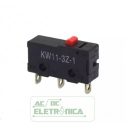 Chave micro switch kw11-3z-1 s/haste 3A 250v