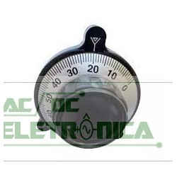 Knob redutor dial vernier 8/1 50mm 270º 64 joto