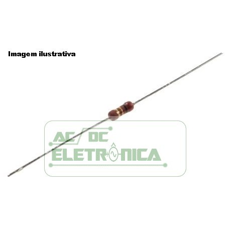 Resistor 82R 1W 5% - Cinza vermelho preto dourado