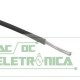 Cabo flexivel 0,20mm 300v preto 24awg