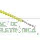 Cabo flexivel 0,20mm 300v amarelo 24awg