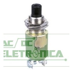 Chave push button 1A 127vac DTC2001 verde NA