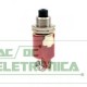 Chave push button 1A 127vac DTC2001 vermelha NF