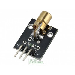 Modulo sensor laser KY-008 Arduino