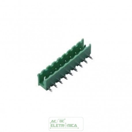 Conector STLZ950 09 vias 90º 5.08mm PCI