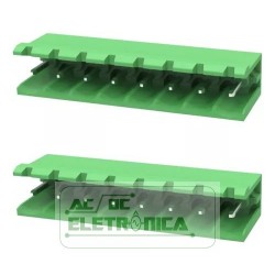 Conector STLZ950 08 vias 90º 5.08mm PCI