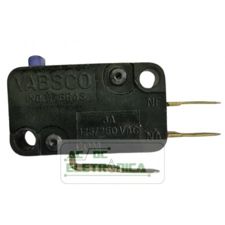 Chave micro switch 3A 250vac - Vabsco