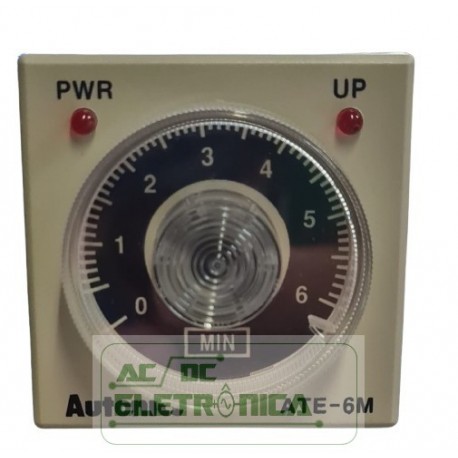 Temporizador analógico 110/220Vca ATE-6M Autonics