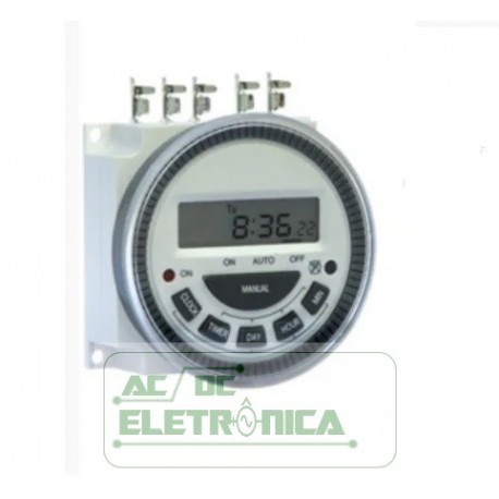 Temporizador 12Vcc TM619-12 Novus