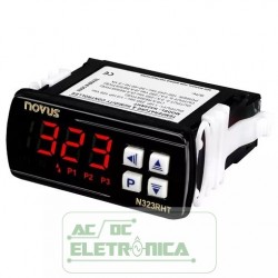 Controlador de temperatura e umidade N323RHT