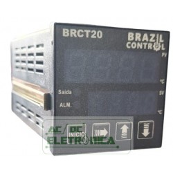 Controlador de temperatura BRCT20-AA6 90-240Vca Brazil Control